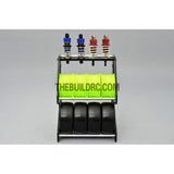 1/10 RC Racing Car Suspension Shock Tyre Wheel Collector - Silver