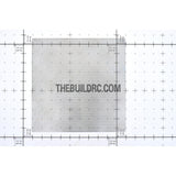 1/10 RC Car 100 x 100mm Small Honeycomb Shape Stainless Steel Stripe Window Netting Net