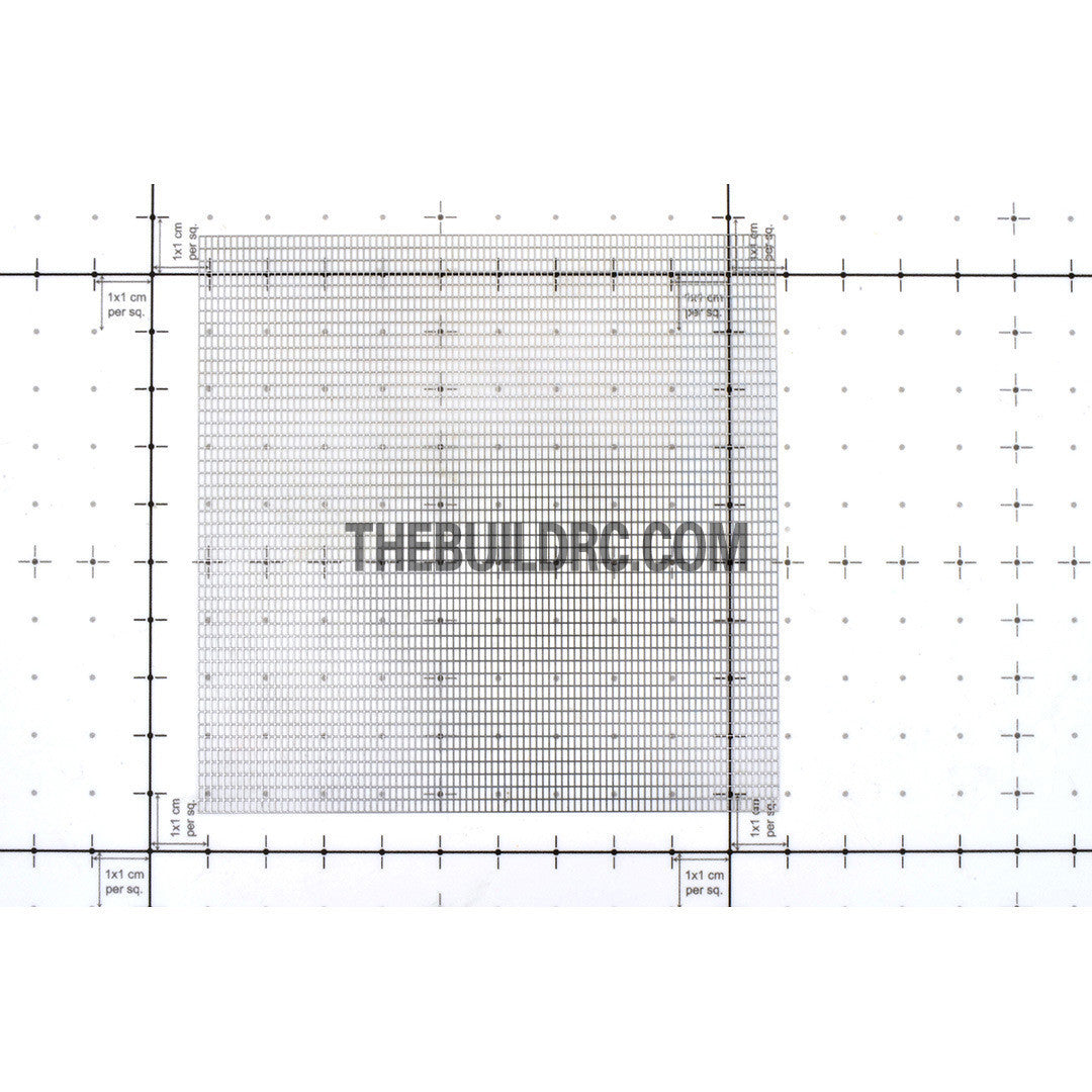 1/10 RC Car 100 x 100mm Rectangular Stainless Steel Stripe Window Netting Net