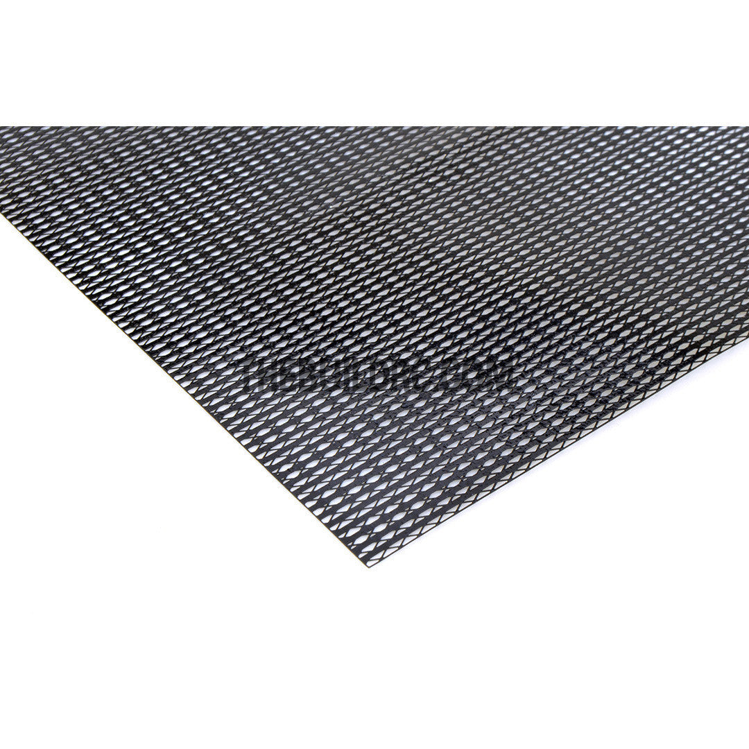 1/10 RC Car 100 x 100mm Irregular Rhombus Stripe Mix Stainless Steel Stripe Window Netting Net