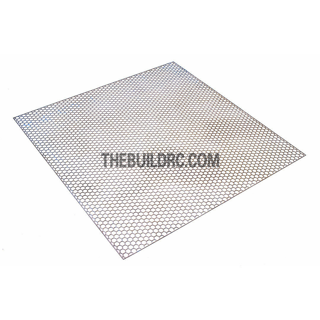 1/10 RC Car 100 x 100mm Big Honeycomb Shape Stainless Steel Stripe Window Netting Net