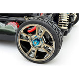 1/18 RC Car 3mm Alloy Wheel Rim Hex Lock Nut 4pcs - Light Blue