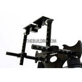 1/10 RC Car Height Adjustable Alloy Stealth Body Stand / Mount - Black
