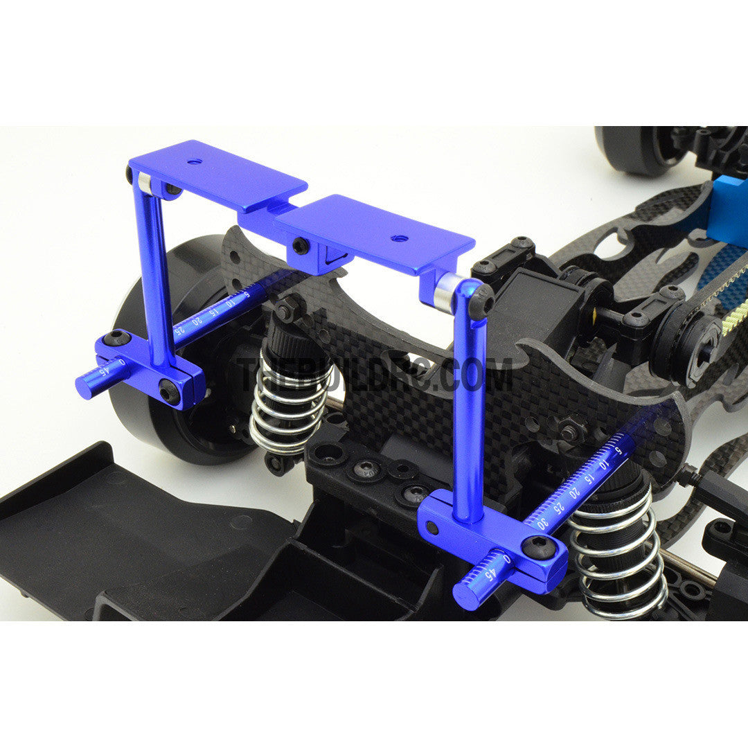 1/10 RC Car Height Adjustable Alloy Stealth Body Stand / Mount - Dark Blue