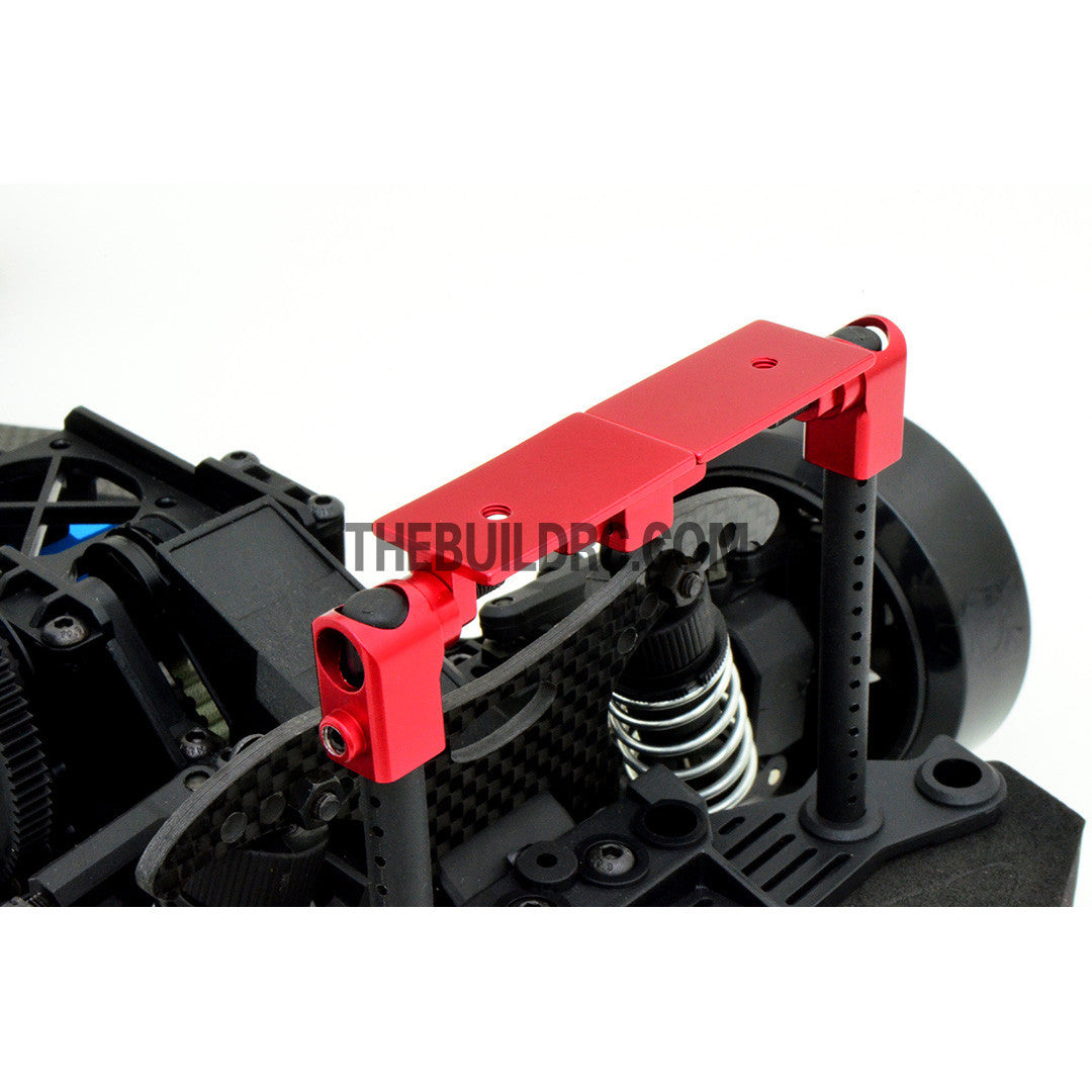 1/10 RC Car Height Adjustable Alloy Stealth Body Stand / Mount - Red