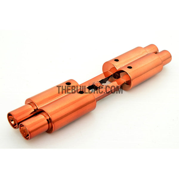 Twin Exhaust Pipe Dummy for 1/10 RC Racing Car - Copper