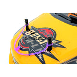 Silicon Du-Bro Body Clip Retainers w/ 4 Body Clips for RC 1/10 Car - Purple