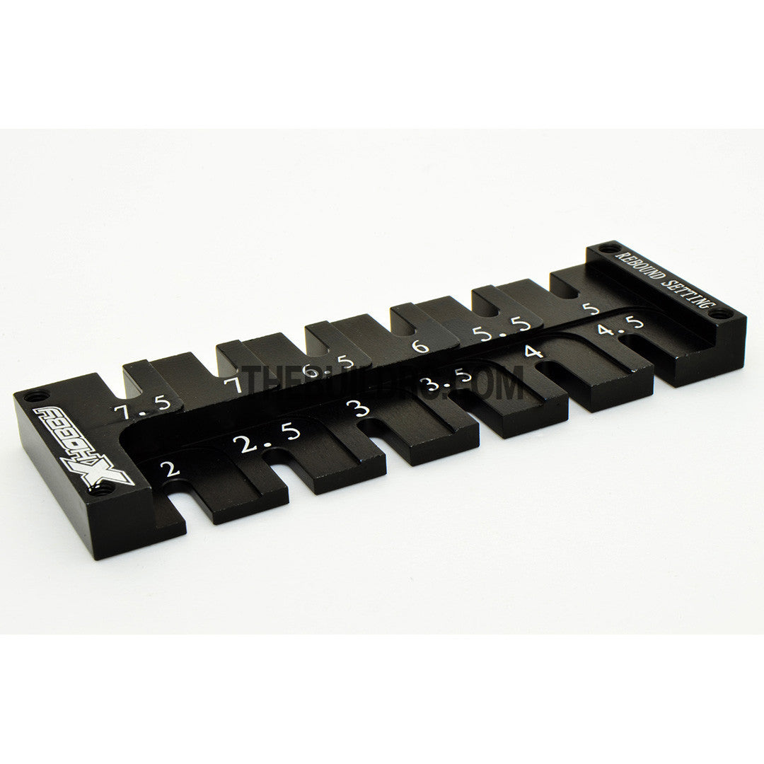 Alloy Suspension Shock Rebound Setting Tool for RC Racing Car - Black
