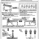 Alloy Suspension Shock Rebound Setting Tool for RC Racing Car - Black