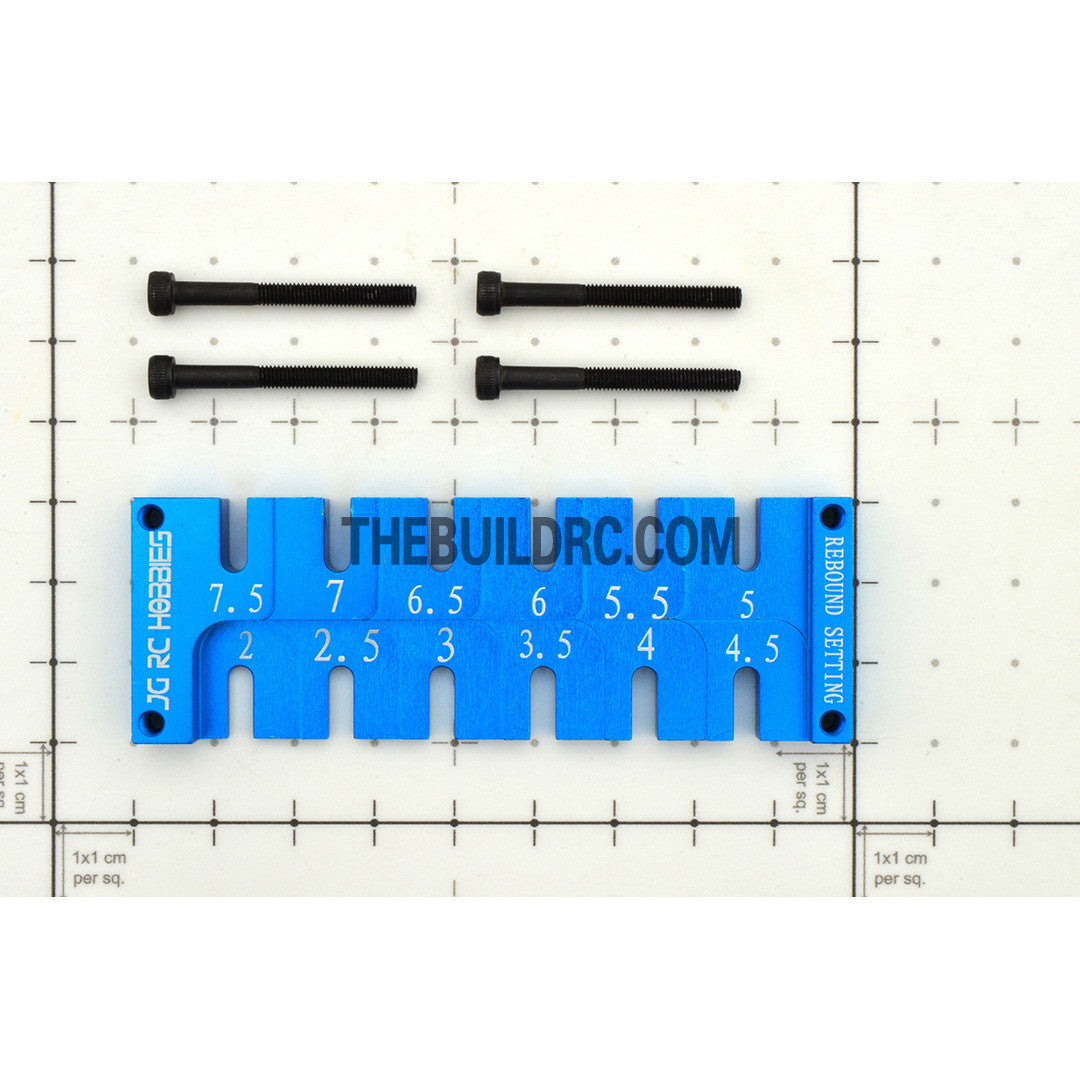 Alloy Suspension Shock Rebound Setting Tool for RC Racing Car - Light Blue