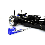 RC Racing Car Alloy Chassis Height Gauge / Viewer - Dark Blue