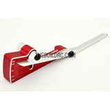 RC Racing Car Alloy Chassis Height Gauge / Viewer - Red