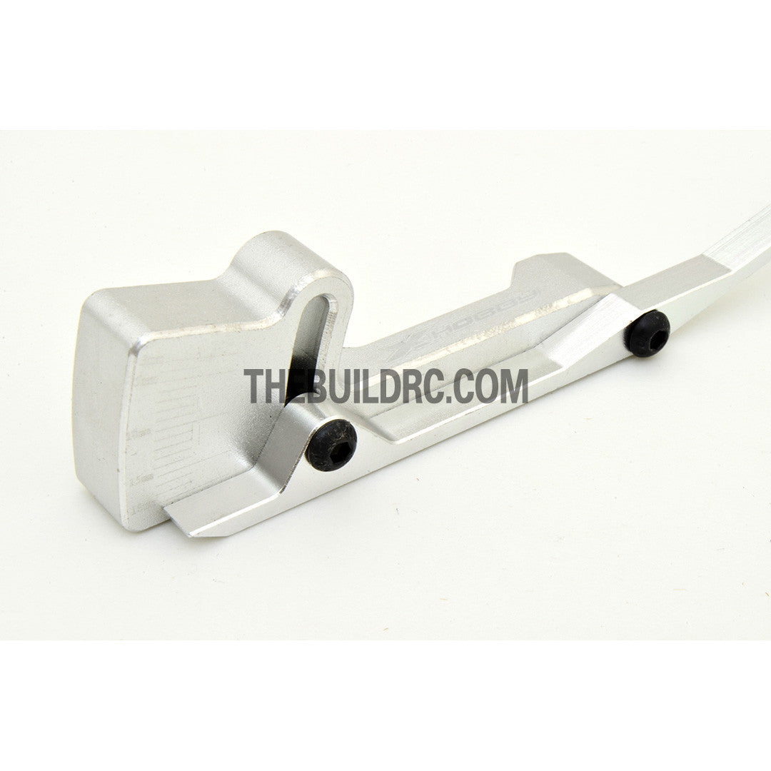 RC Racing Car Alloy Chassis Height Gauge / Viewer - Silver