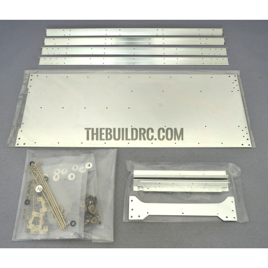 20ft Aluminium Frame Container Kit for 1/14 RC Freightliner Cascadia Evolution Truck