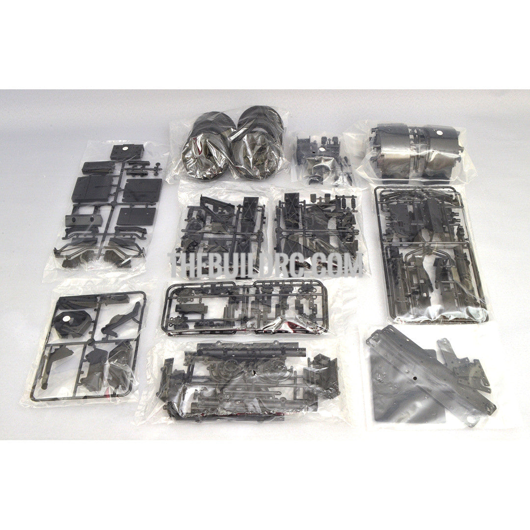 Twin 20ft Container Kit with Trailer for 1/14 RC Freightliner Cascadia Evolution Truck