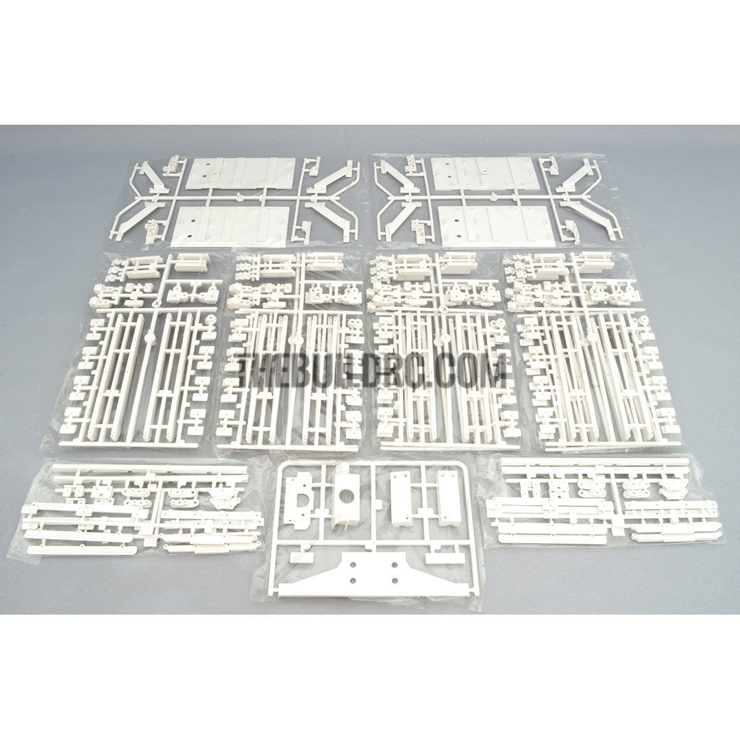 Twin 20ft Container Kit with Trailer for 1/14 RC Freightliner Cascadia Evolution Truck