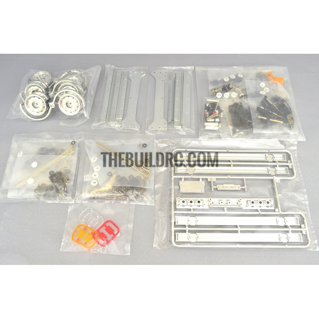 Twin 20ft Container Kit with Trailer for 1/14 RC Freightliner Cascadia Evolution Truck