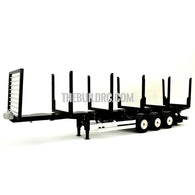 3-axle Stanchion Trailer for 1/14 RC Freightliner Cascadia Evolution Truck