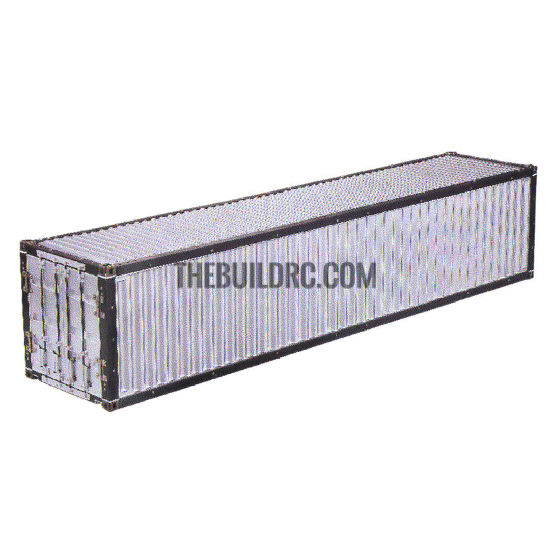 40ft Container Transparent Panels for 1/14 RC Freightliner Cascadia Evolution Truck