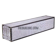 40ft Container Transparent Panels for 1/14 RC Freightliner Cascadia Evolution Truck