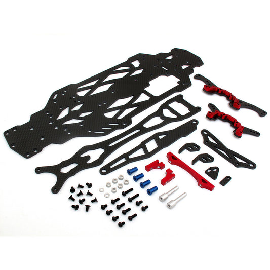 1/10 RC Car YOKOMO Drift TD10 TYPE C Carbon Fiber Upgrade Kit - Black