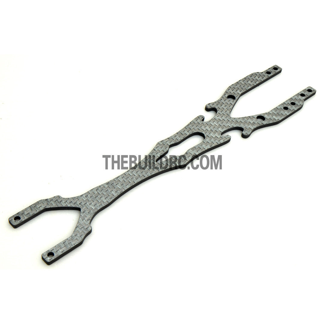 1/10 THE DEVIL RC DRIFT Car Carbon Fiber Upgrade Kit - Silver