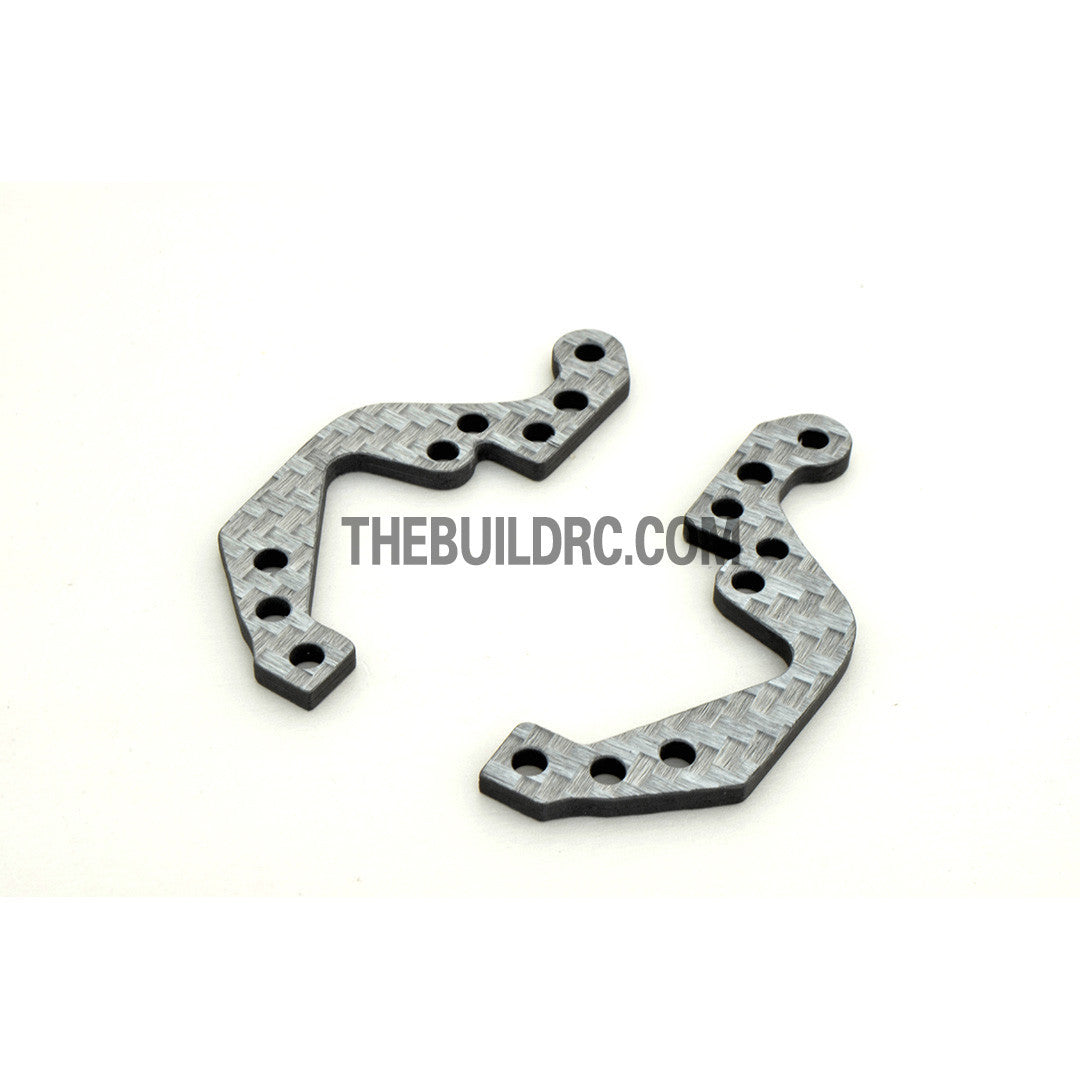 1/10 THE DEVIL RC DRIFT Car Carbon Fiber Upgrade Kit - Silver