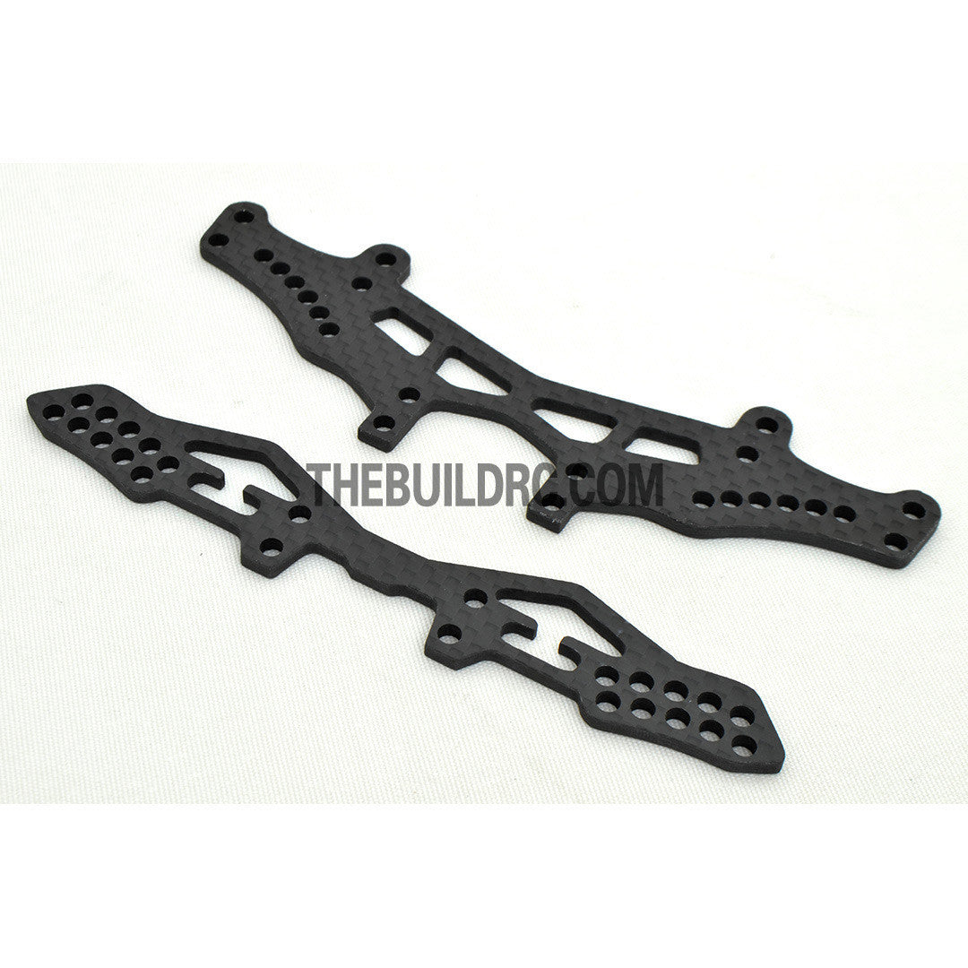 1/10 THE DEVIL RC DRIFT Car Carbon Fiber Upgrade Kit - Black
