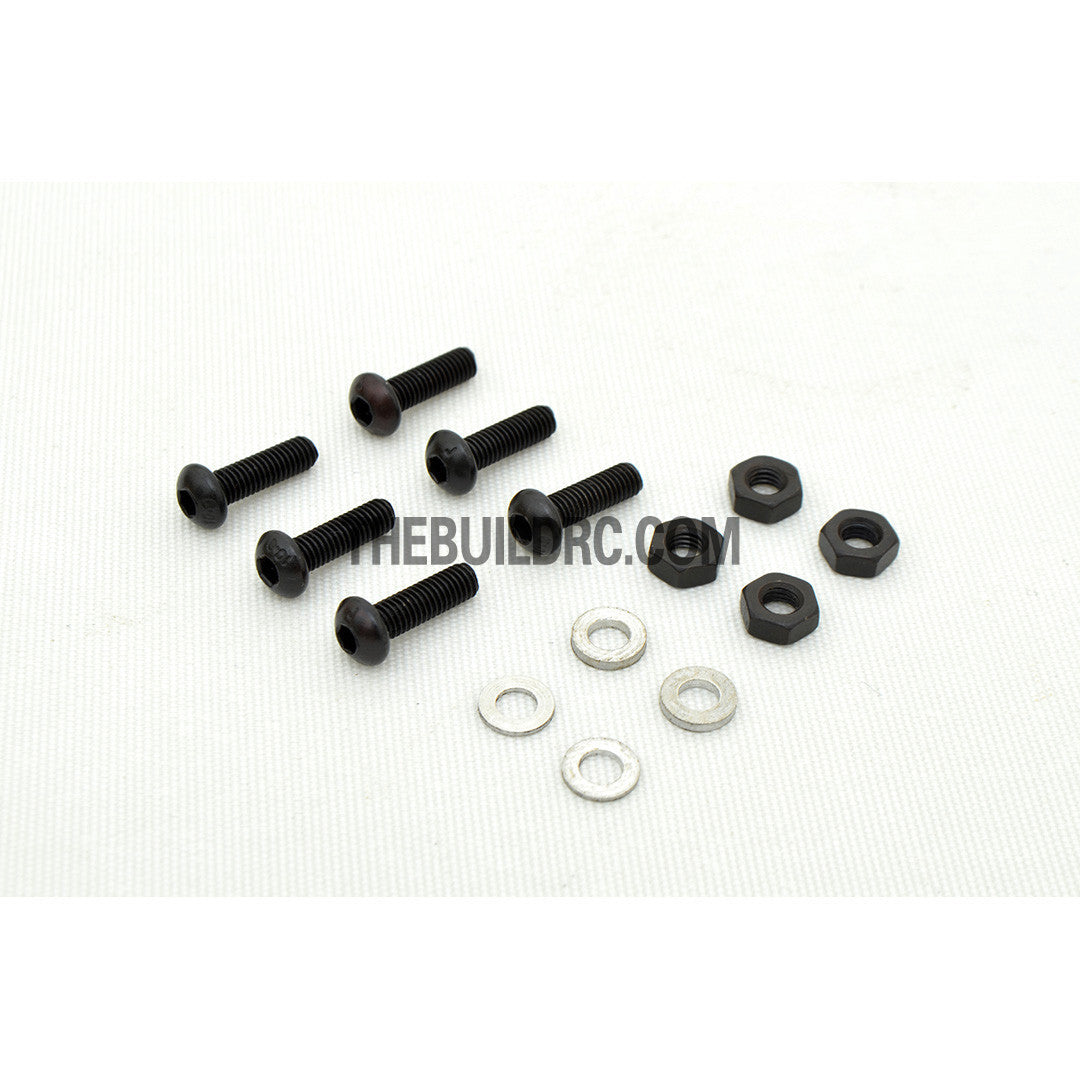 1/10 THE DEVIL RC DRIFT Car Carbon Fiber Upgrade Kit - Black