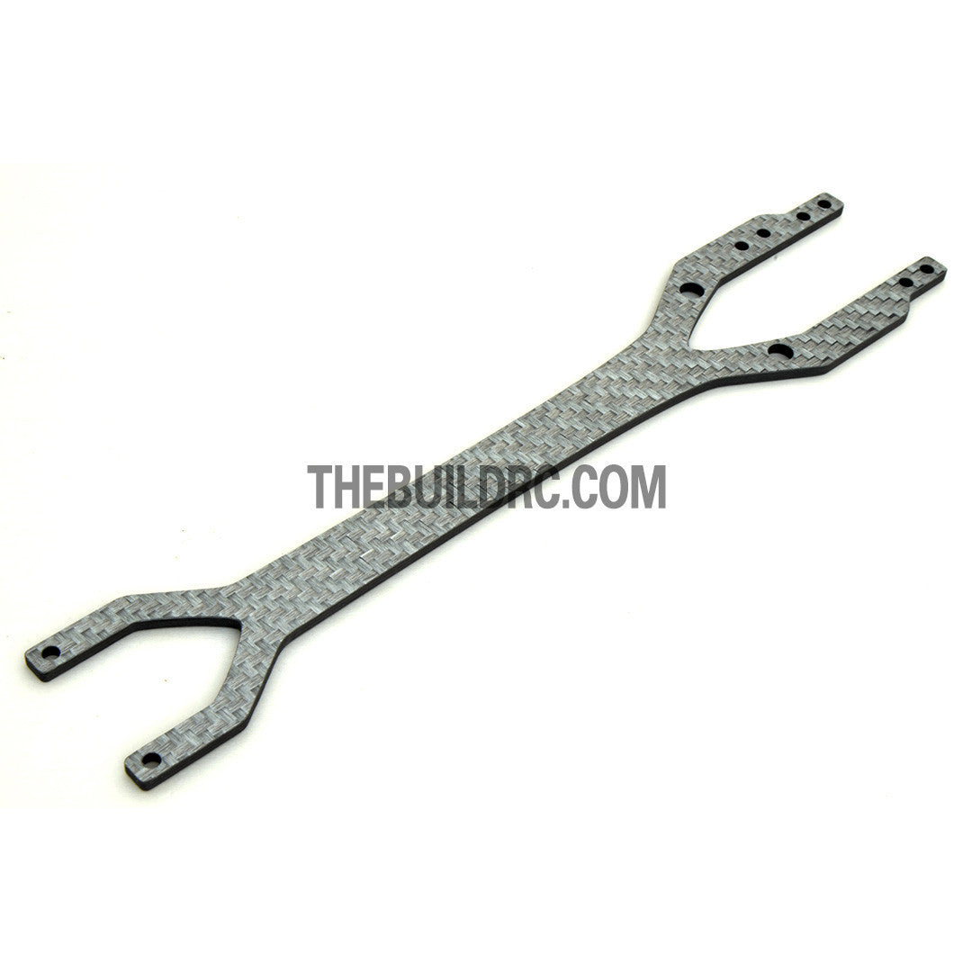 1/10 THE DEVIL RC DRIFT Car Carbon Fiber Upgrade Kit - Silver