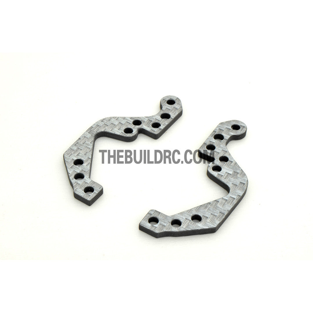 1/10 THE DEVIL RC DRIFT Car Carbon Fiber Upgrade Kit - Silver