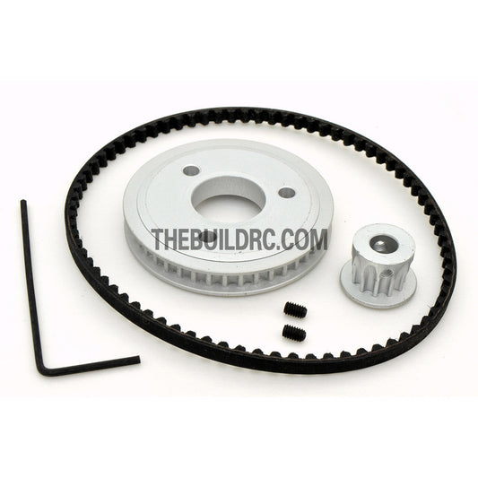 1/10 RK7 Alloy Front One-Way Counter Steer Pully (11T,13T, 40T)