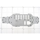 1/10 RC Car YKM Drift Package Plus Type C Carbon FIber Upgrade Kit - Silver