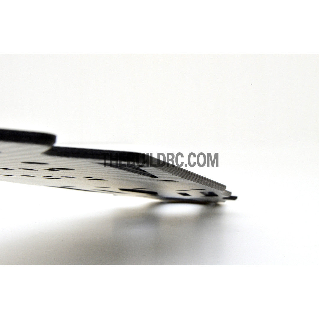 1/10 RC Car Yokomo Mission-D Drift Carbon FIber Chassis Hop Up Upgrade Kit - Silver