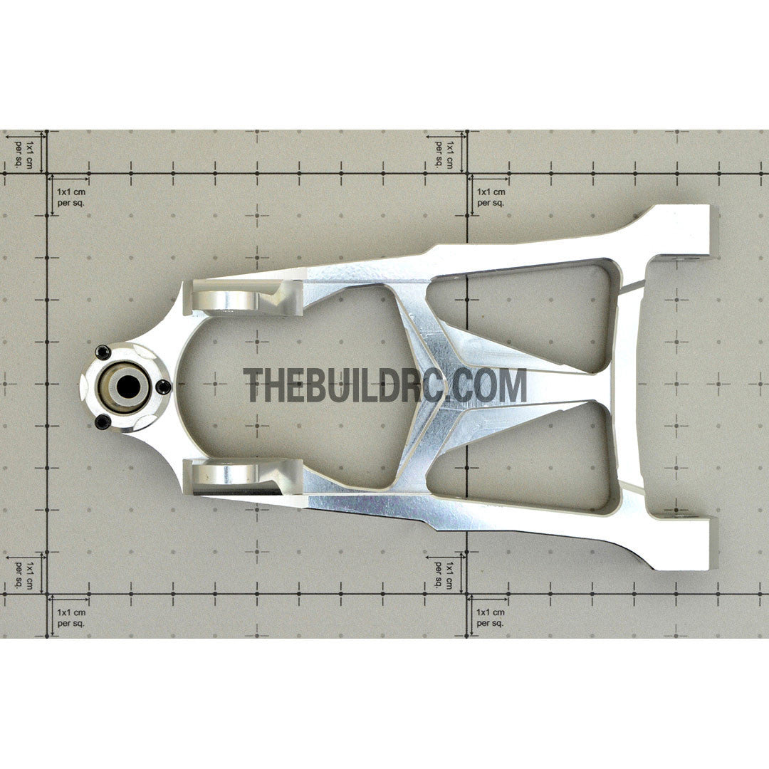 KM HPI Baja 5B 5T SS-Alloy Front lower control arm (Silver)
