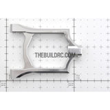 KM HPI Baja 5B 5T SS-Alloy Front upper control arm (Silver)