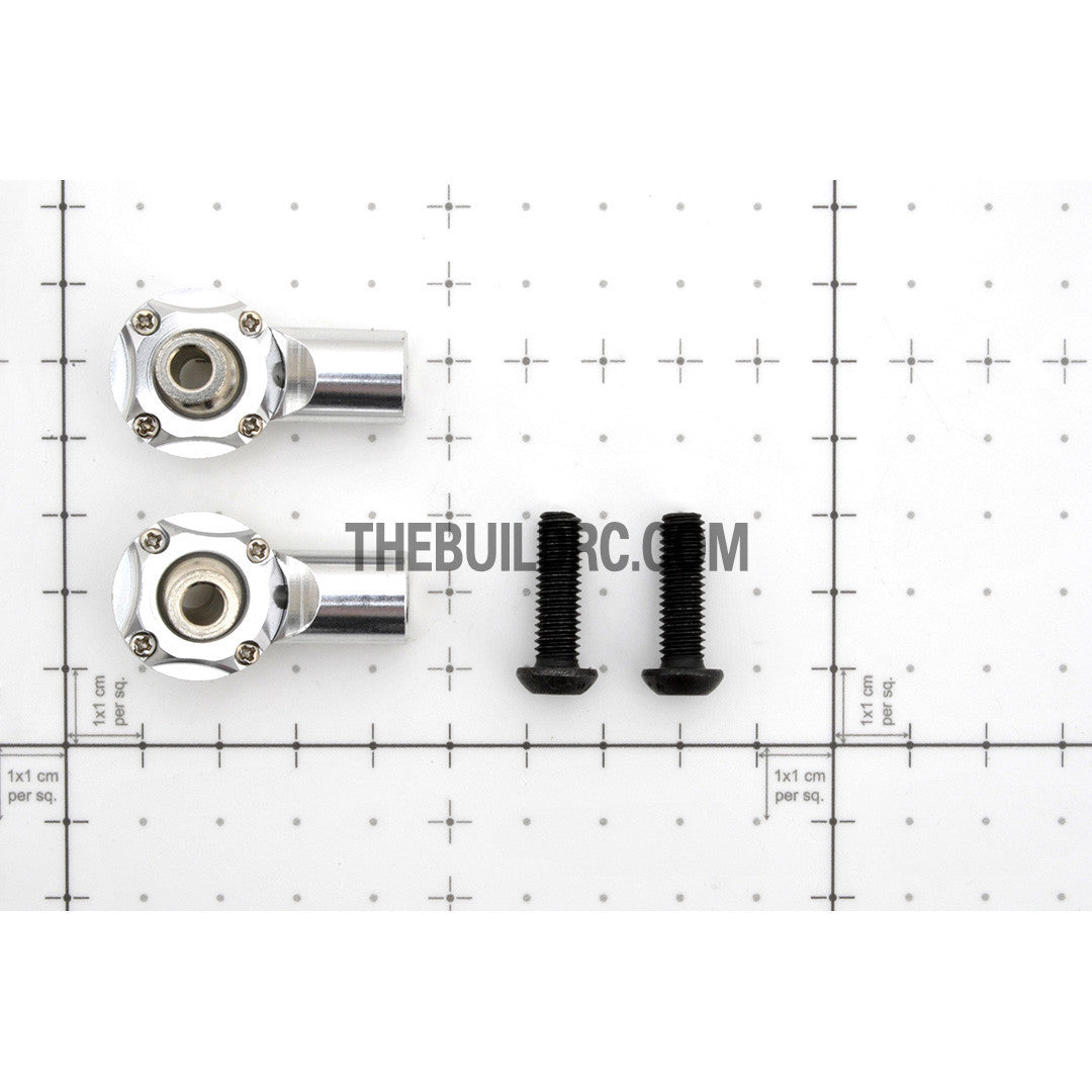 KM HPI Baja 5B 5T SS-Alloy Front upper arm ball kit (Silver)
