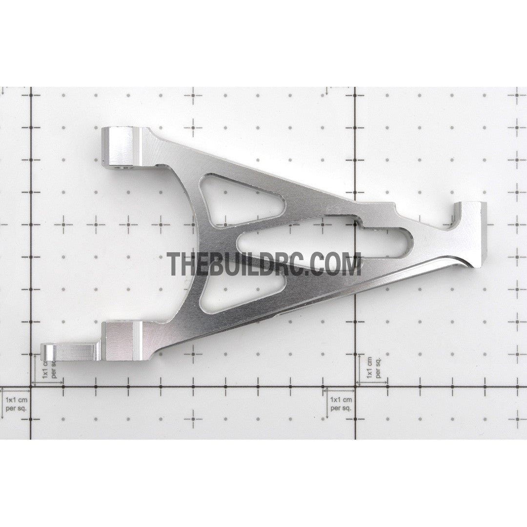KM HPI Baja 5B 5T SS-Alloy Rear Shock Support - Silver