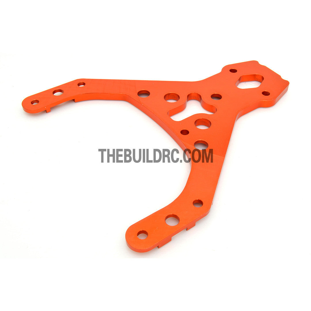 KM HPI Baja 5B 5T SS-Alloy Front upper Plate (Orange) 6mm thick