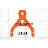 KM HPI Baja 5B 5T SS-Alloy Front upper Plate (Orange) 6mm thick