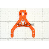 KM HPI Baja 5B 5T SS-Alloy Front upper Plate (Orange) 6mm thick