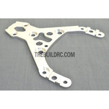 KM HPI Baja 5B 5T SS-Alloy Front upper Plate (Silver) 6mm thick