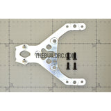 KM HPI Baja 5B 5T SS-Alloy Front upper Plate (Silver) 6mm thick