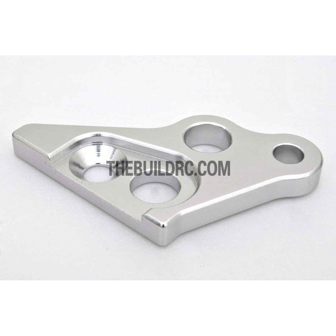 KM HPI Baja 5B 5T SS-Alloy Engine Mount (left) 5mm - Silver