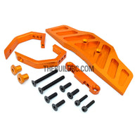 KM HPI Baja 5B 5T SS-Alloy Front Bumper Set for Baja - Orange