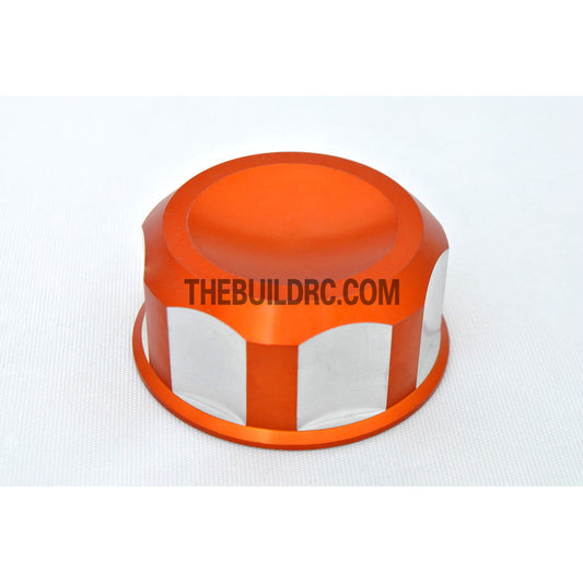 KM HPI Baja 5B 5T SS-Alloy Fuel Cap - Orange