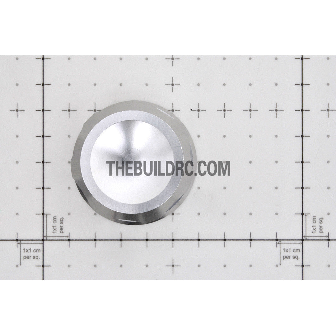 KM HPI Baja 5B 5T SS-Alloy Fuel Cap - Sliver