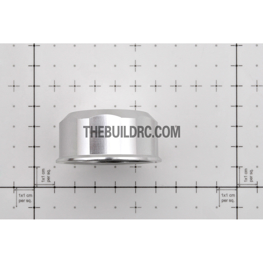 KM HPI Baja 5B 5T SS-Alloy Fuel Cap - Sliver