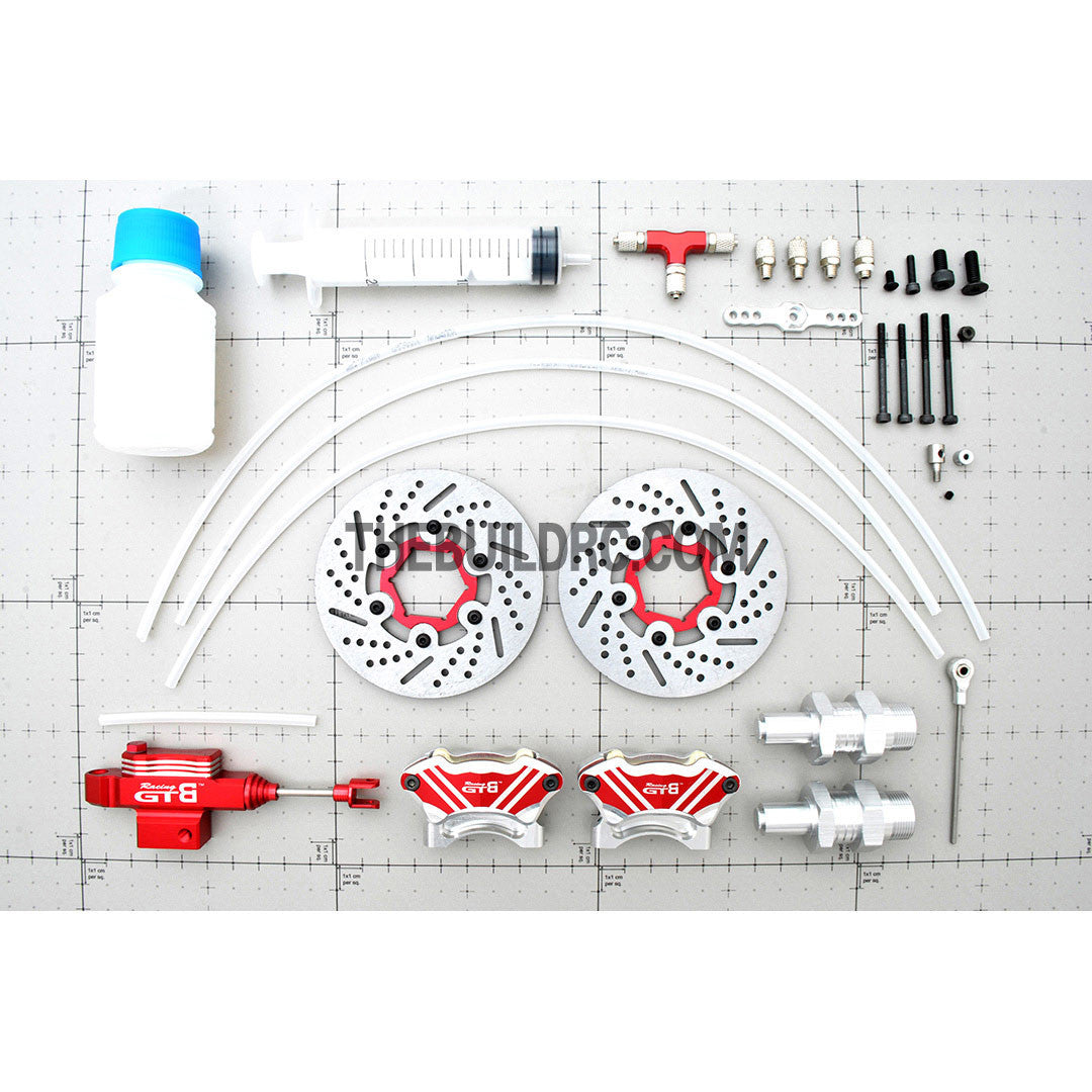 KM HPI Baja 5B 5T Front Hydraulic Brakes - Silver
