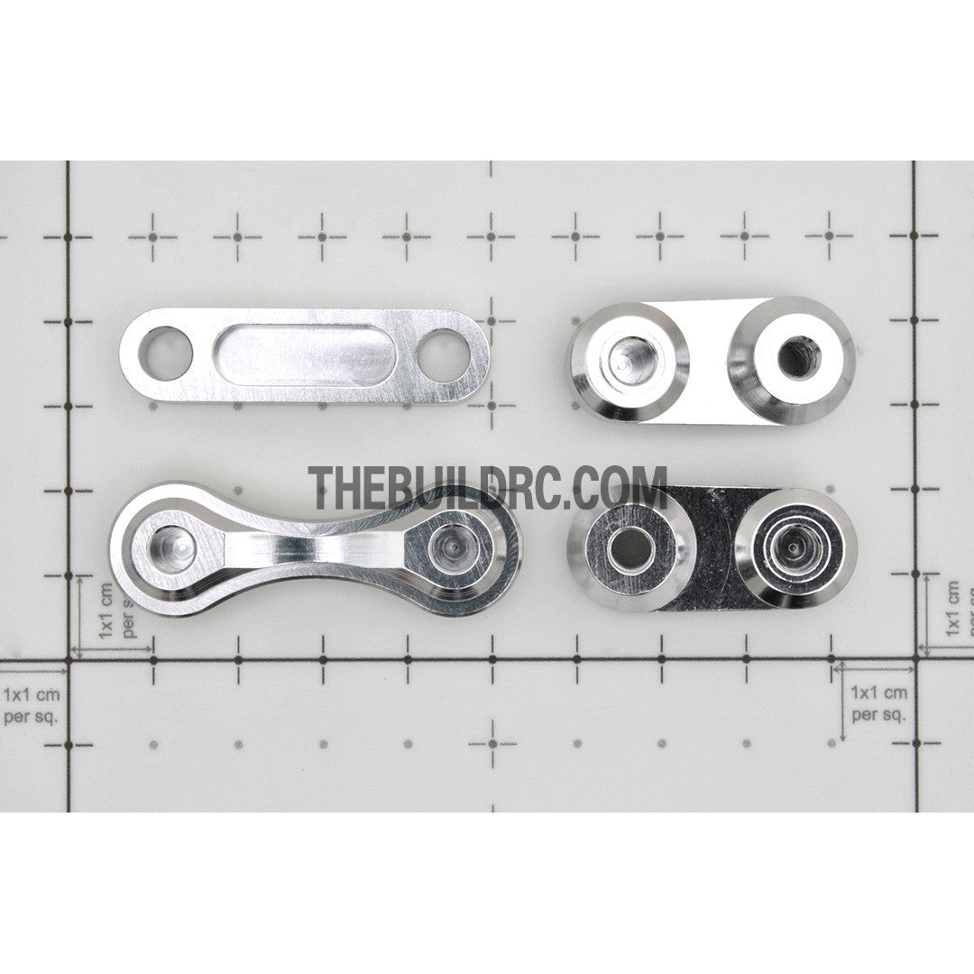 KM HPI Baja 5B 5T SS-Alloy steering wiper arm set